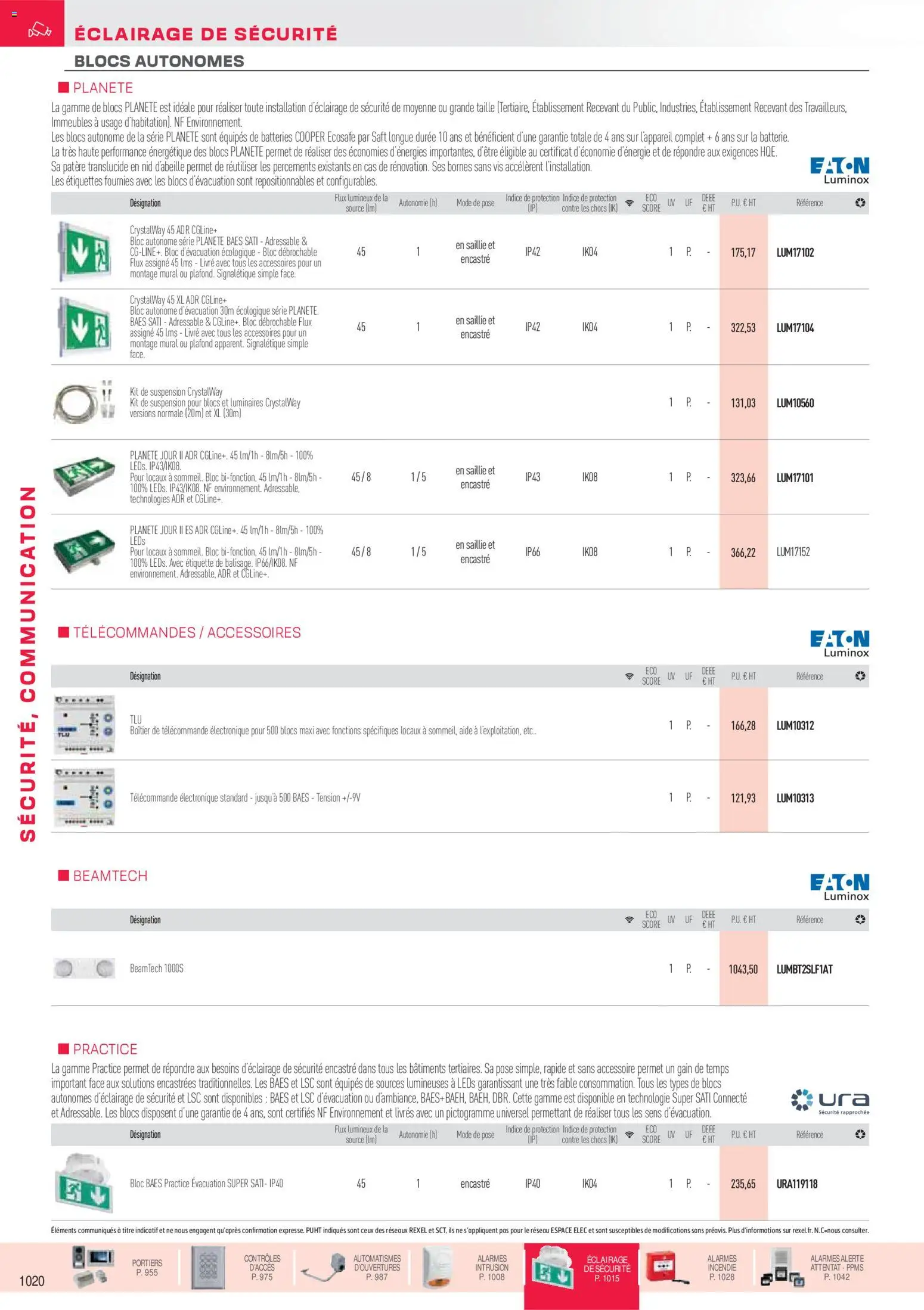 {H1} | Page: 69 | Produits: Suspension, Batterie, Télécommande, Livre