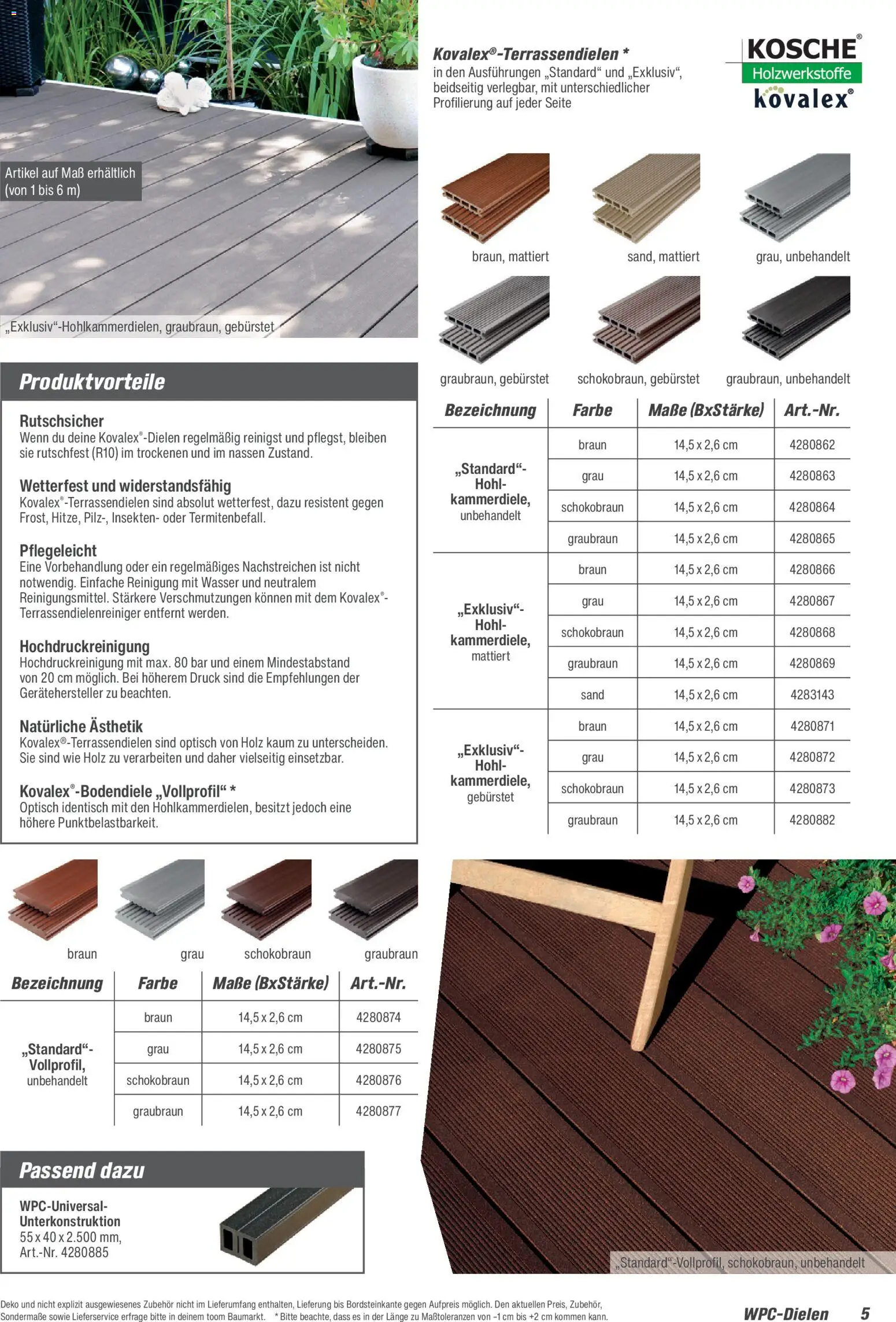 Toom Baumarkt Gartenbaustoffe 2026 – gültig ab 20.02.2026 | Seite: 5 | Produkte: Wasser