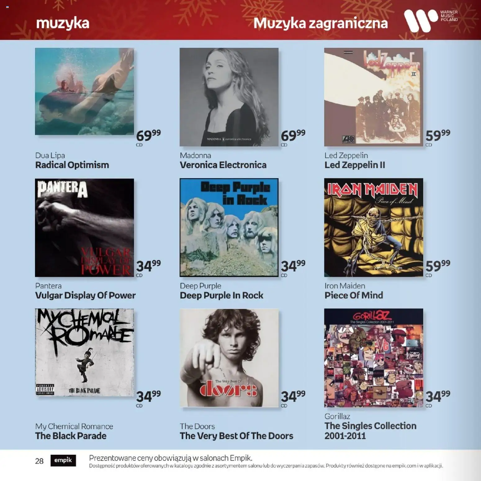 Empik promocje - Xmas Muzyka od 26.11.2025 | Strona: 28