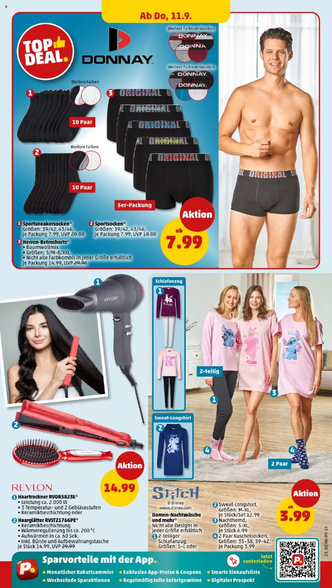 Penny Nordrhein - Westfalen – gültig ab 08.09.2025 | Seite: 23 | Produkte: Haartrockner, Haarglätter, Bürste