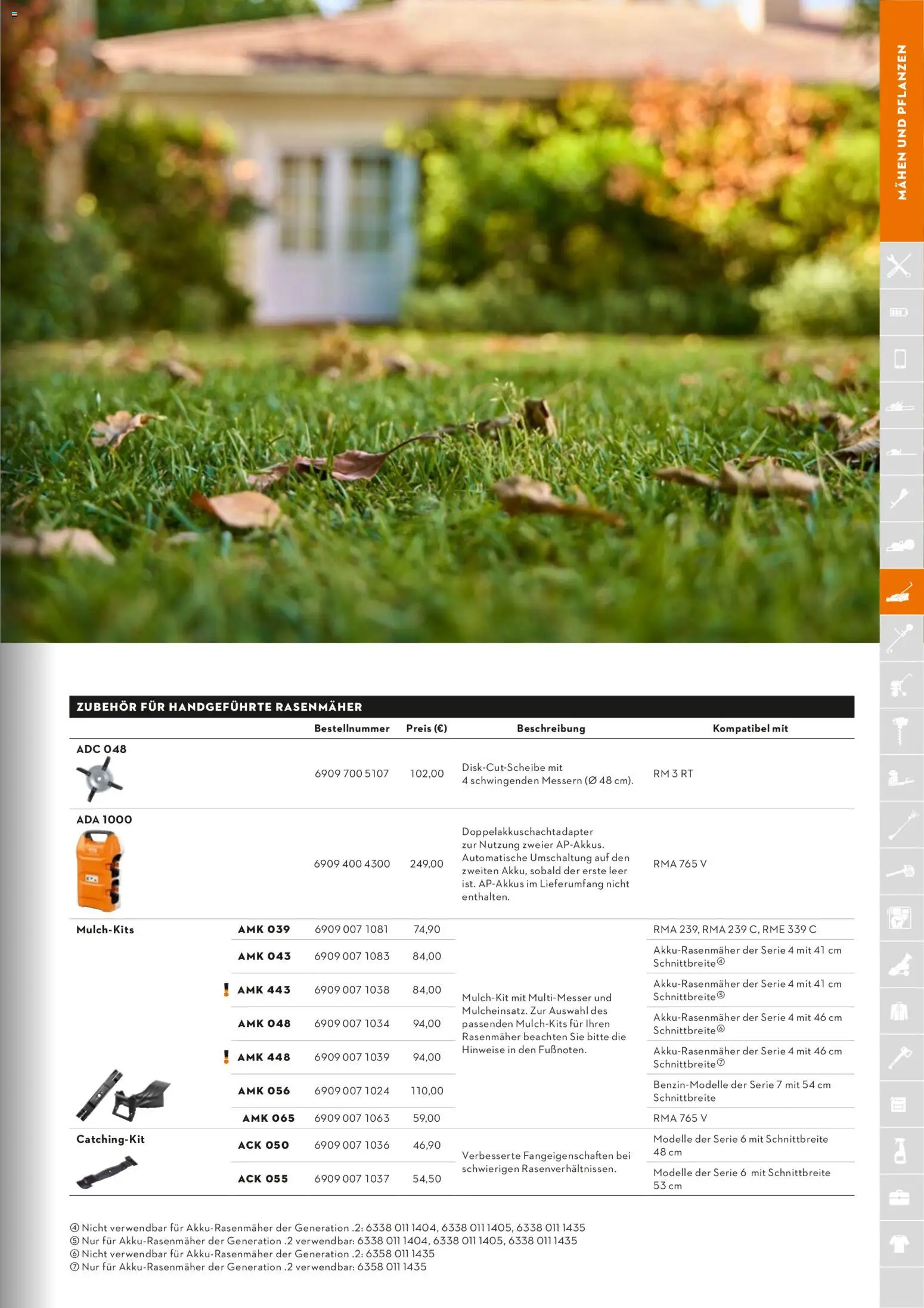 STIHL Katalog – gültig ab 01.01.2026 | Seite: 149 | Produkte: Rasenmäher