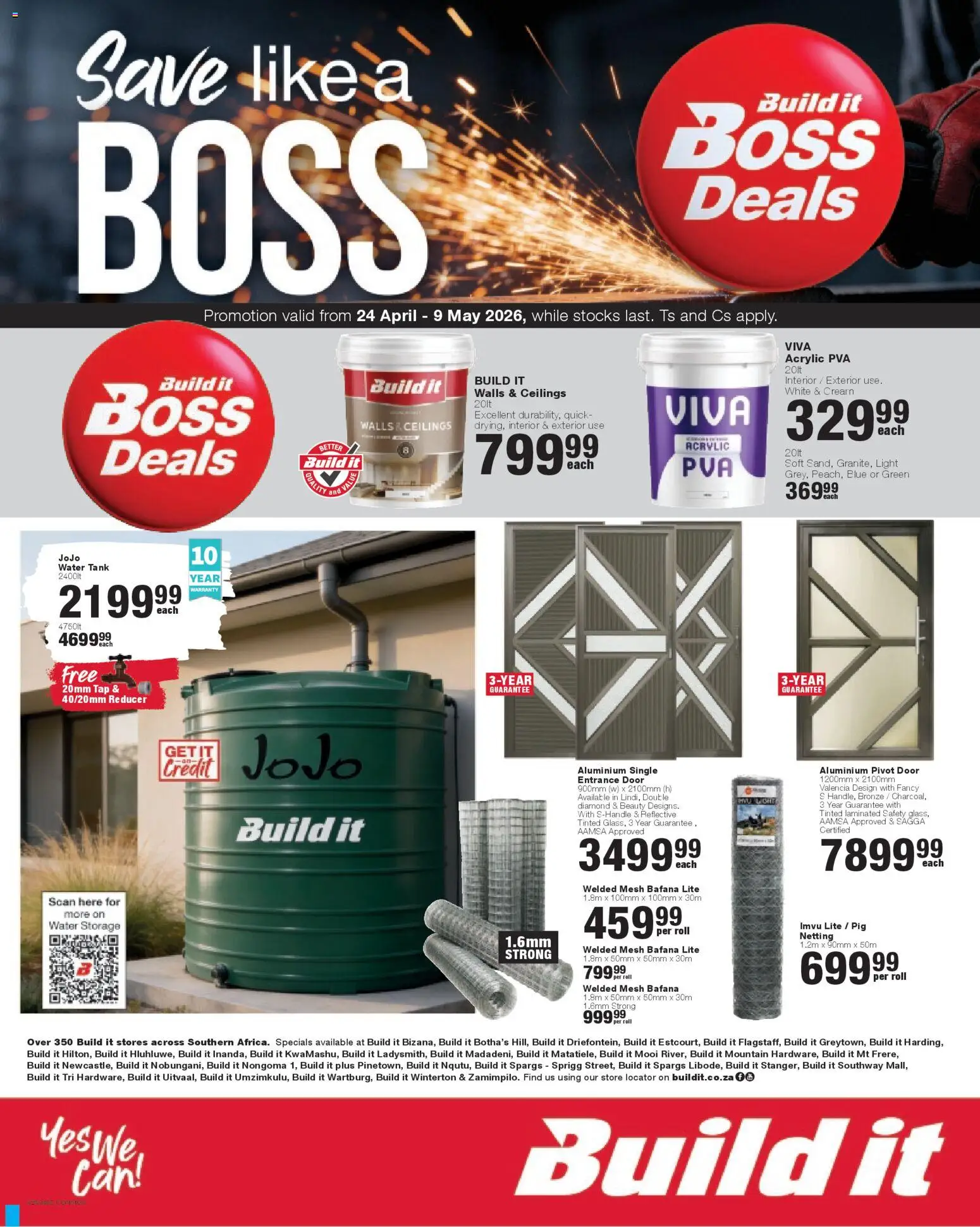 Build It Specials | 24/04/2026 | How to get a limited discount? Save today! | South Africa