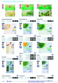 Metro leták platný od 05.12.2025 | Strana: 78 | Produkty: Hrášok, Brokolica, Cibuľa, Mrazená zelenina