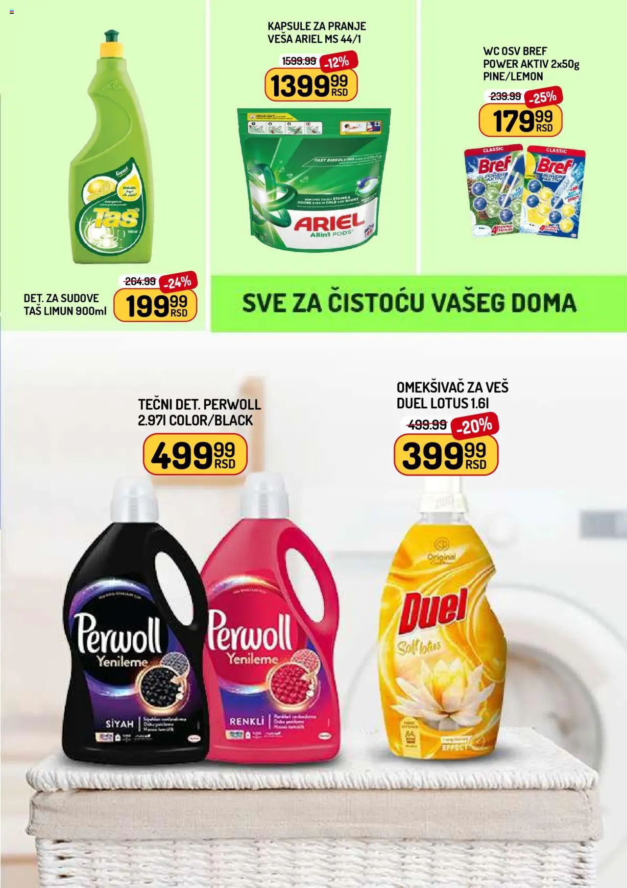 Aman katalog - važi od 03.10.2025 | Strana: 11 | Proizvode: Bref, Kapsule, Limun, Omekšivač za veš