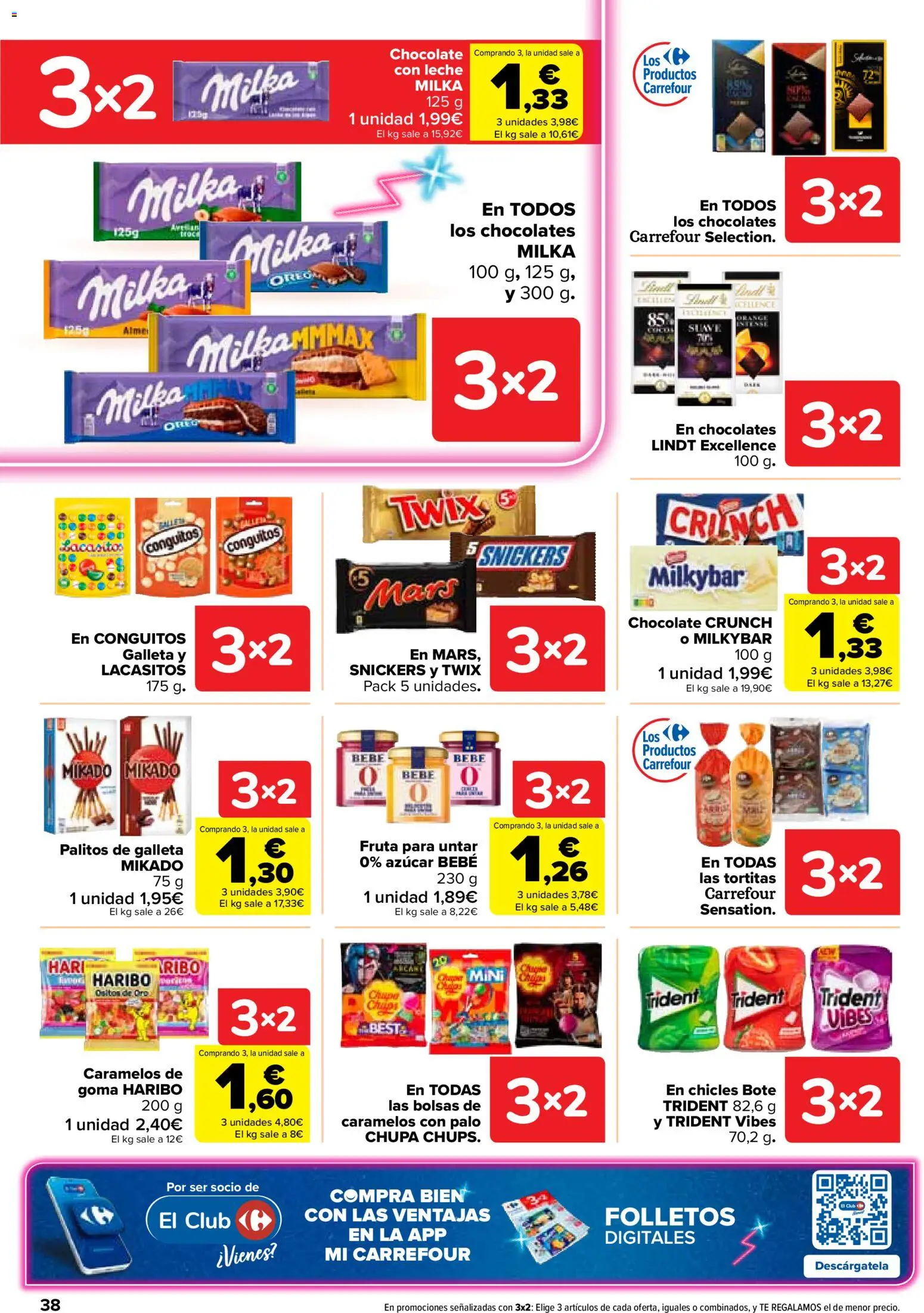Carrefour folleto │ válido desde el 07.04.2026 | Página: 42 | Productos: Leche, Chocolate, Κεραία