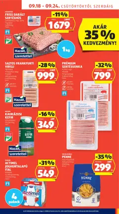 Aldi akciós ujság - amely érvényes a következő dátumtól: 18.09.2025 | Oldal: 7