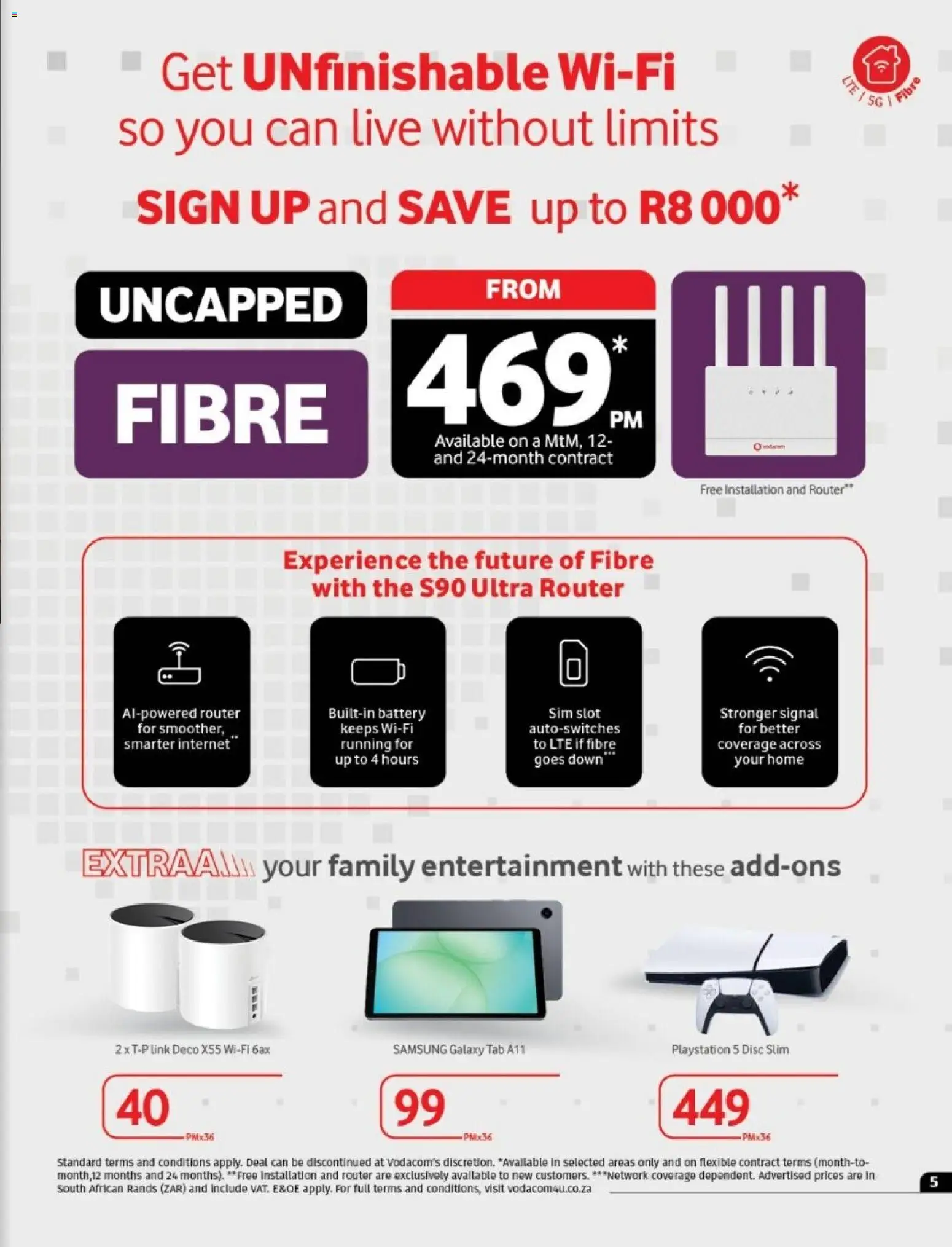 New Vodacom catalogue – valid from 06.02.2026 | Page: 5