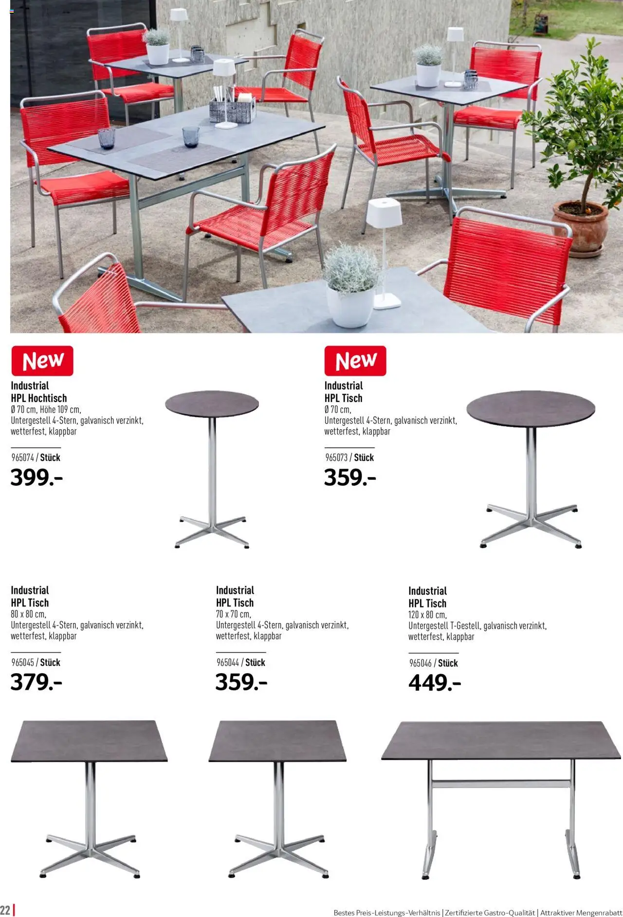 Prodega Aktionen Outdoor-Ausstattung ab 01.03.2025 | Seite: 22 | Produkte: Tisch