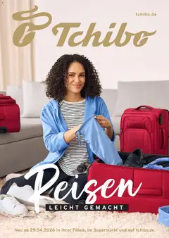 Prospekt Tchibo Reisen leicht gemacht ab 29.04.2026 gültig