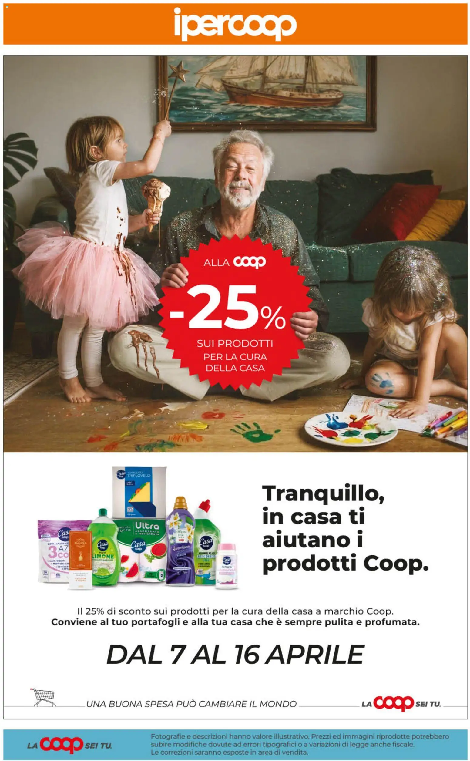 Volantino Ipercoop del 07.04.2026 | Pagina: 60 | Prodotti: Candeggina, Limone, Lavatrice