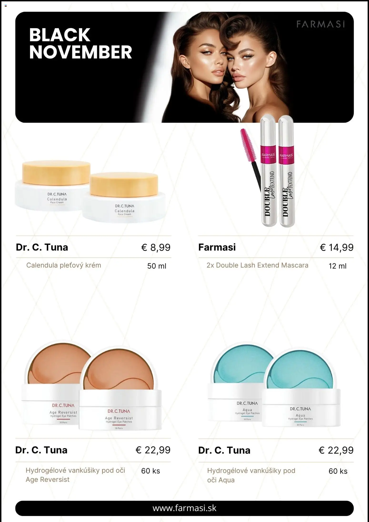 Nové Farmasi akcie – leták je platný od 04.11.2025 | Strana: 3 | Produkty: Krém