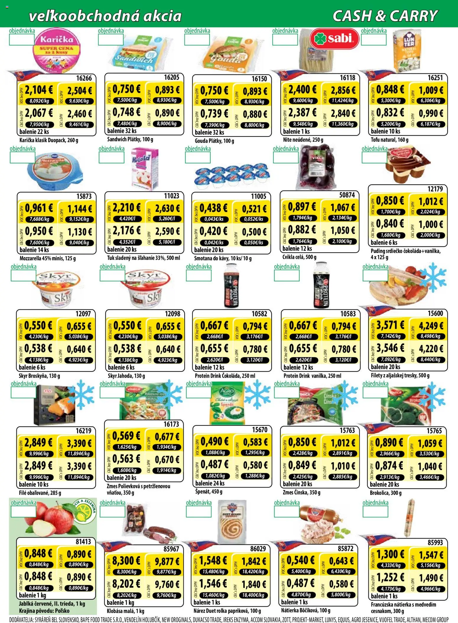 Nové Milk Agro akcie – leták je platný od 01.04.2026 | Strana: 3 | Produkty: Tofu, Protein, Puding, Cvikla