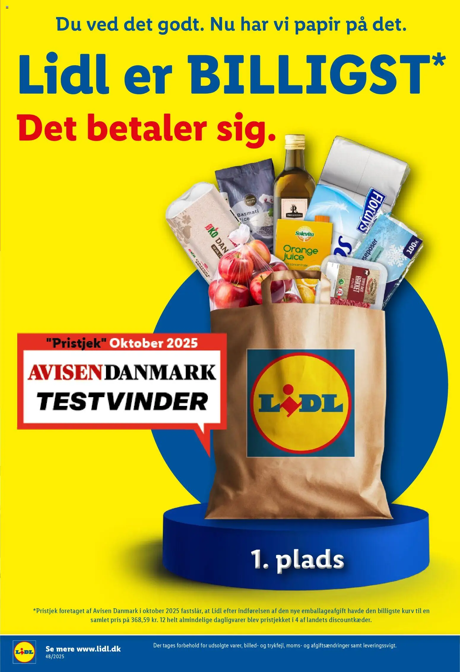 Lidl tilbudsavis – gyldig fra 23.11.2025 | Side: 32 | Produkter: Juice, Kurv