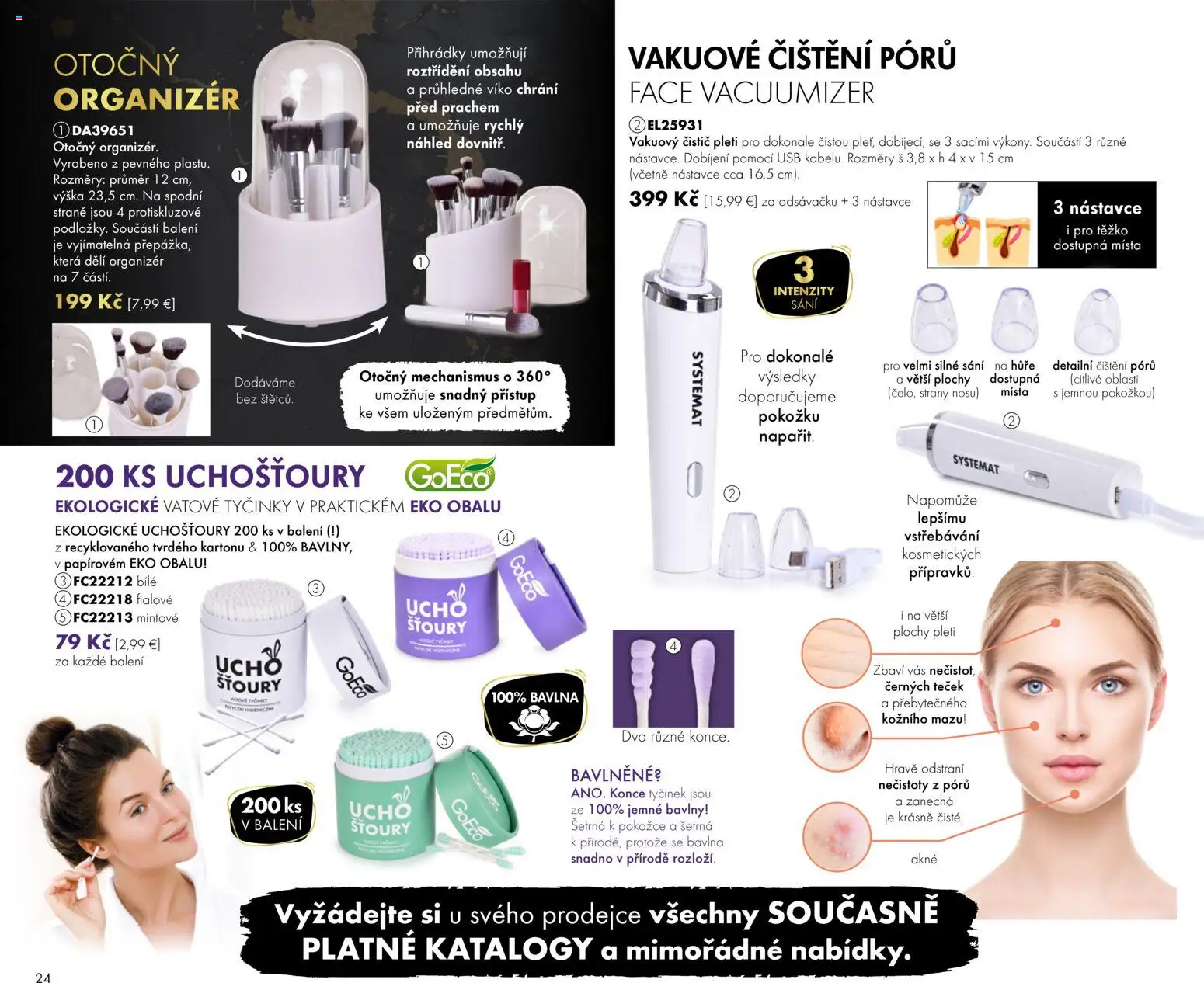 Nové Dedra akcie – leták je platný od 01.01.2026 | Strana: 24 | Produkty: Organizér, USB