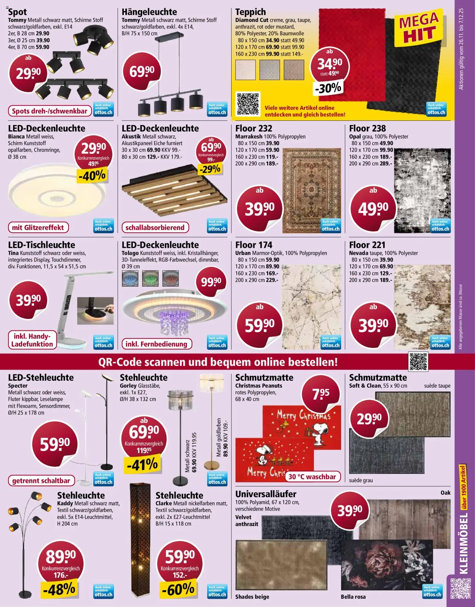 Otto's Aktionen – gültig ab 26.11.2025 | Seite: 13 | Produkte: Teppich