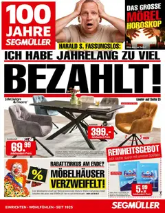 Segmüller Ich habe jahrelang zu viel bezahlt ab 01.11.2025 gültig