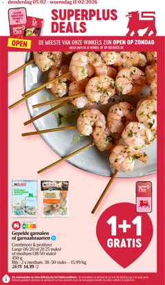 Delhaize folder week 6 - Voorbeeld van een folder van Delhaize, geldig van 05.02.2026