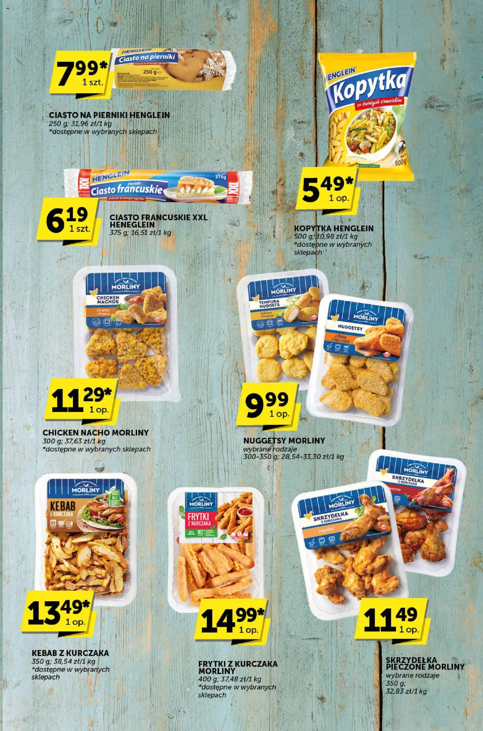 Groszek Gazetka - Katalog od 27.11.2025 | Strona: 9 | Produkty: Ciasto francuskie, Ciasto na pierniki, Kopytka, Frytki