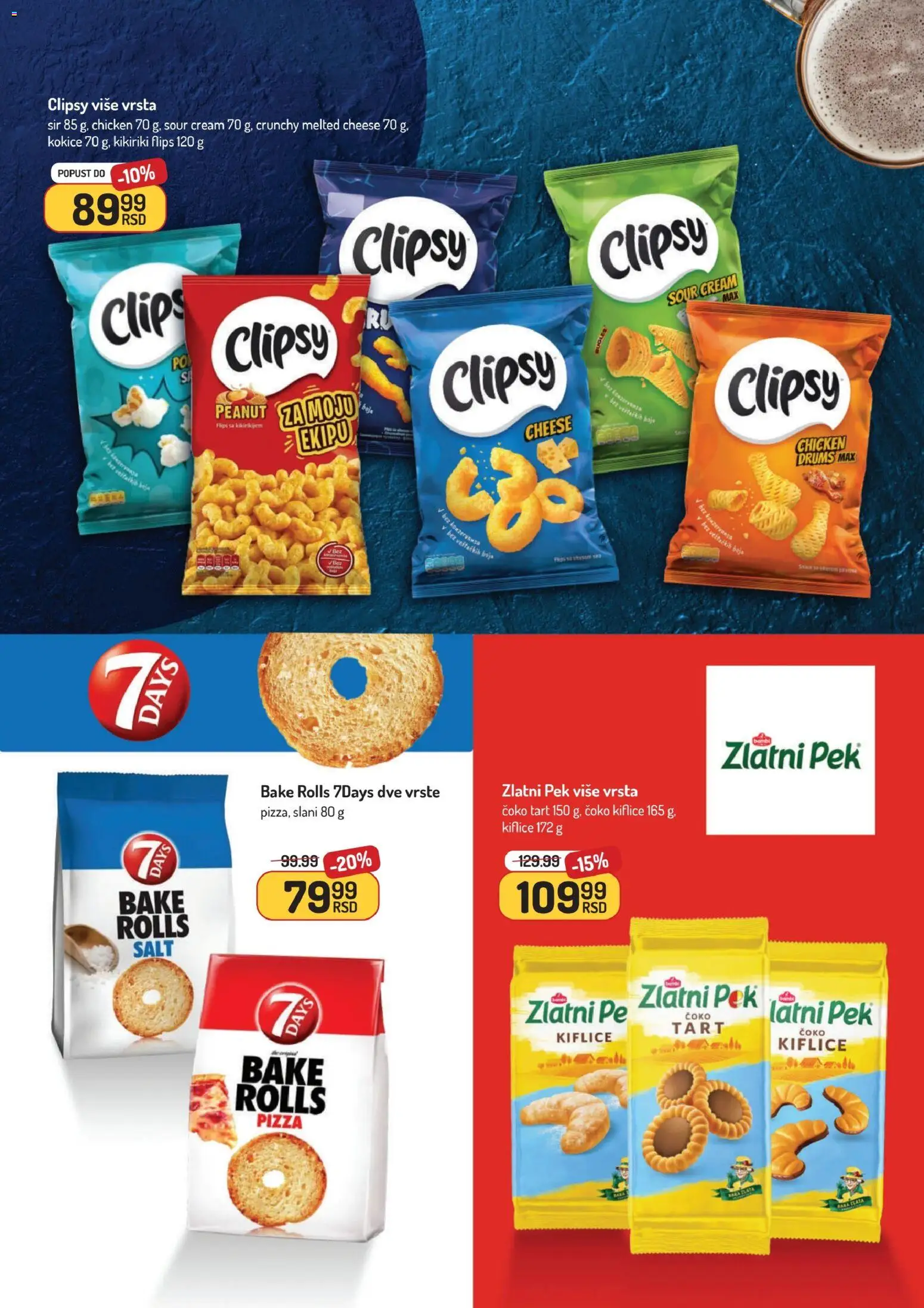 Aman katalog - važi od 05.01.2026 | Strana: 35 | Proizvode: 7days, Kikiriki, Sir