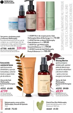 Ofertele Oriflame valabile de la 04.03.2026 | Pagină: 102 | Produse: Elixir, Semințe, Balsam, Cremă