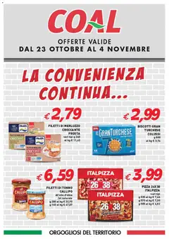Anteprima del volantino Coal La Convenienza Continua catalogo valido a partire dal 23.10.2025