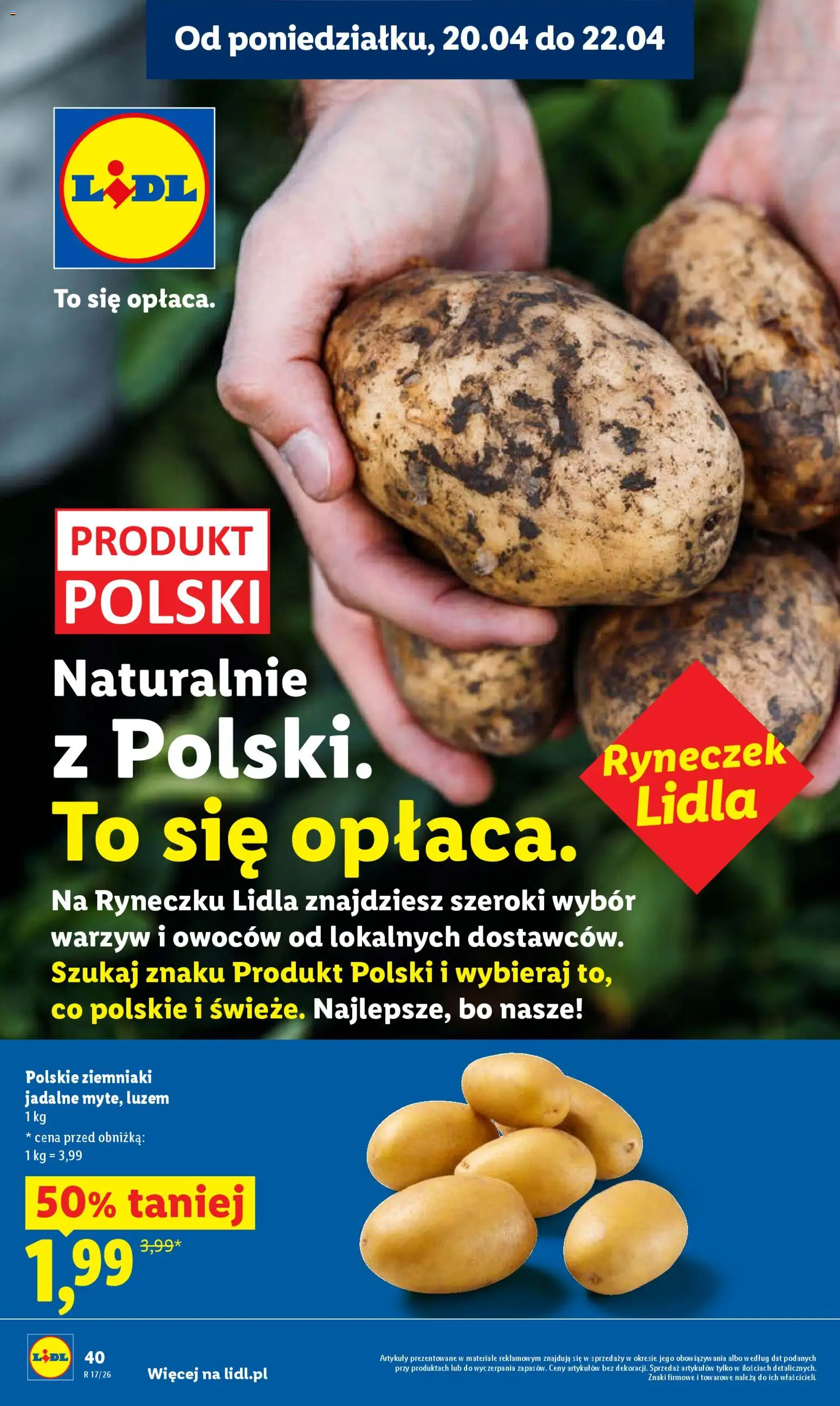 Lidl gazetka od 20.04.2026 | Strona: 40