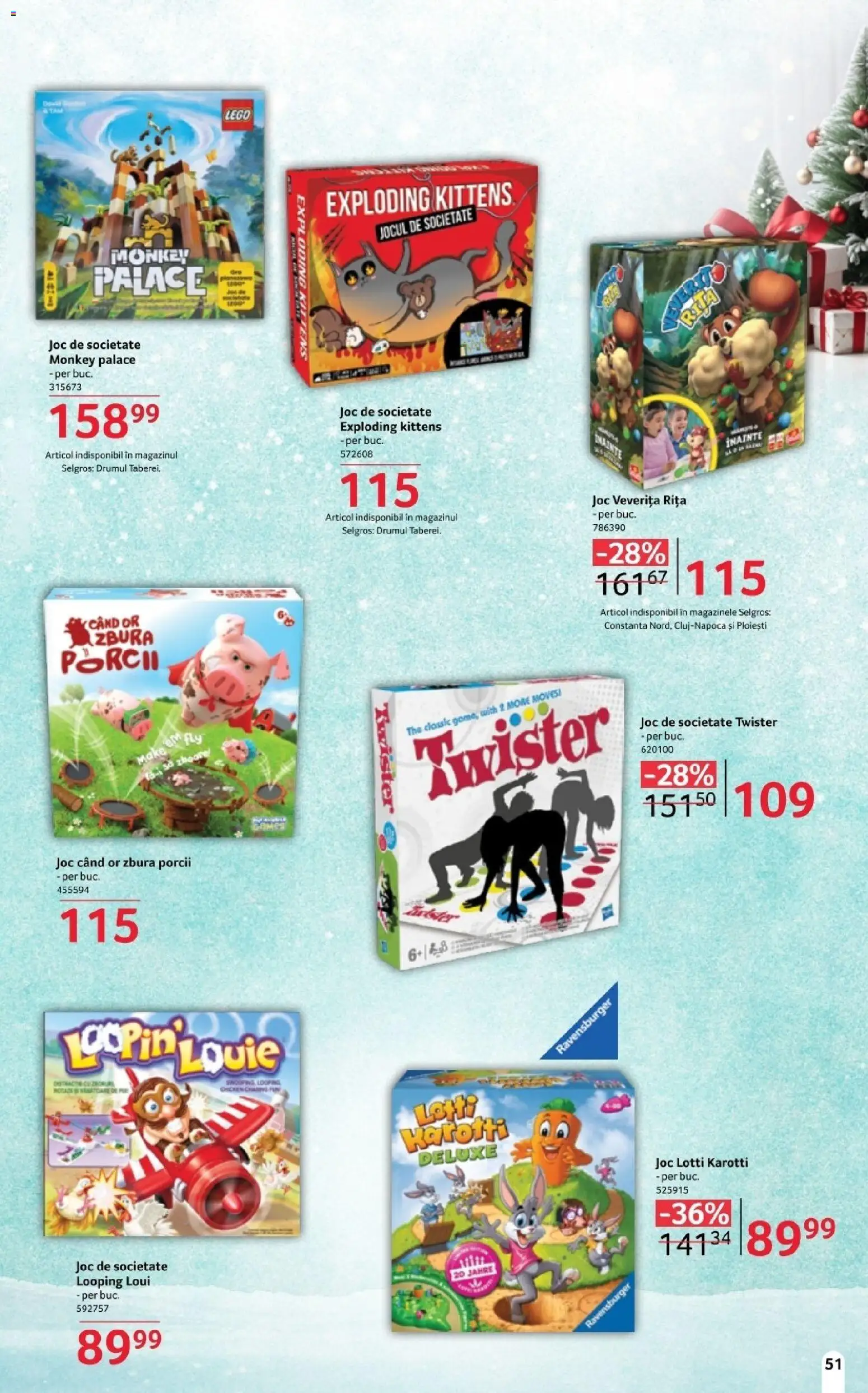 Noul catalog Selgros – valabil de la 14.11.2025 | Pagină: 51 | Produse: Joc