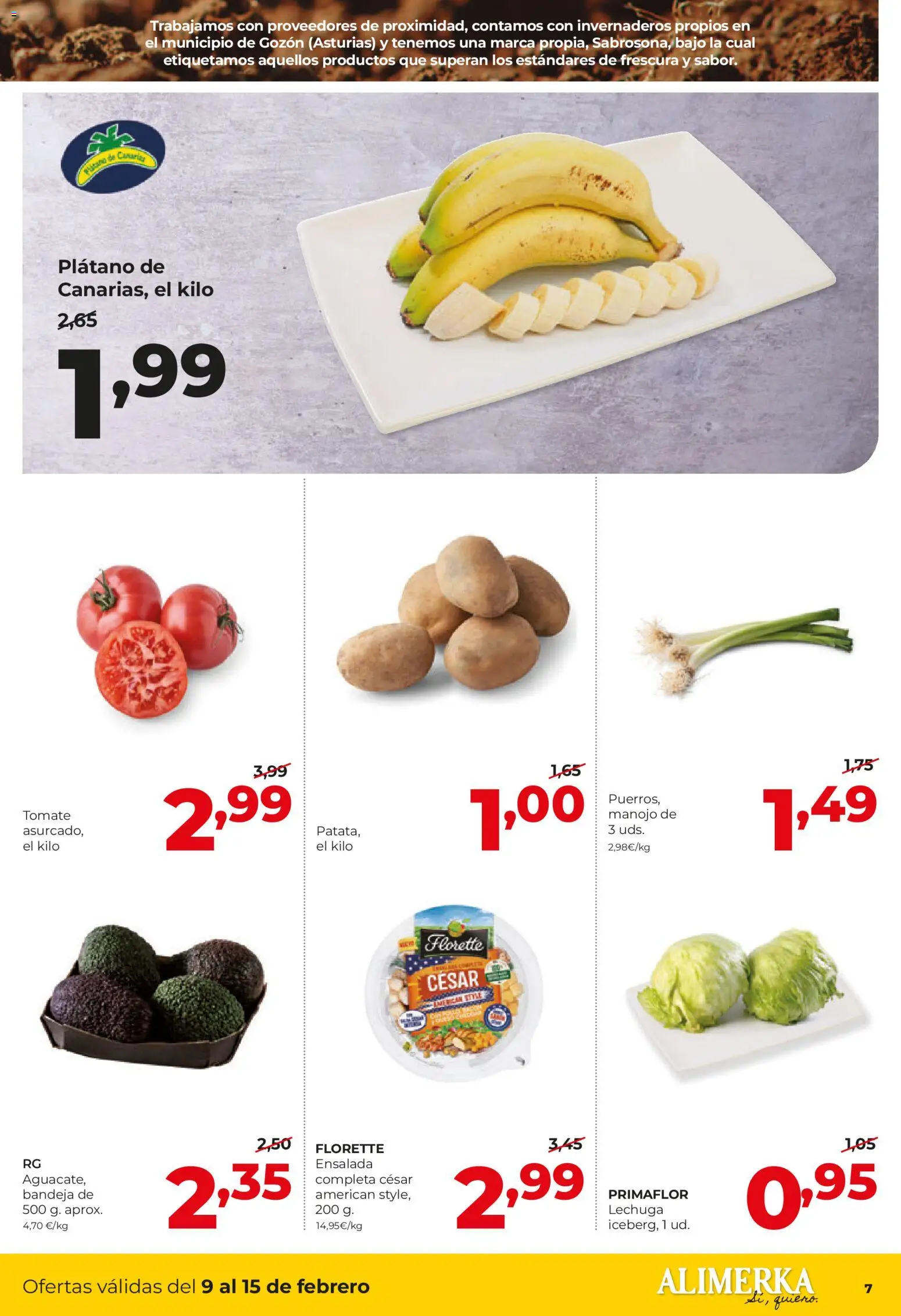 Alimerka folleto Asturias │ válido desde el 09.02.2026 | Página: 7