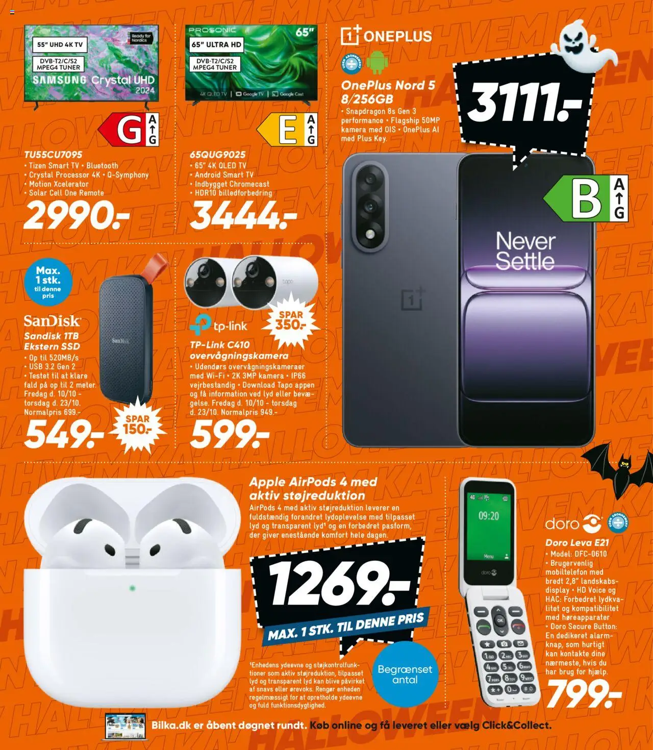 Bilka tilbudsavis – gyldig fra 10.10.2025 | Side: 17 | Produkter: Processor, Smart TV, USB, Lyd