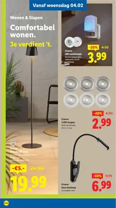Lidl - Folder week 6 - Voorbeeld van een folder van Lidl, geldig van 02.02.2026 | Pagina: 24 | Producten: Collations pour chiens, Usb, Lamp, Batterijen