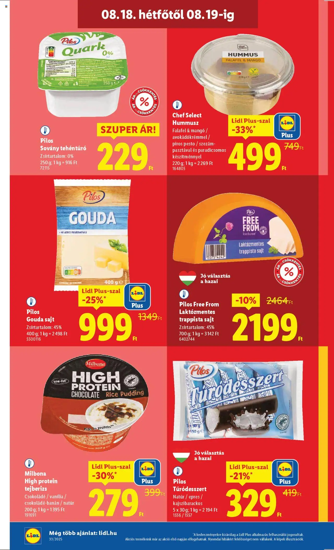 Lidl akciós ujság - amely érvényes a következő dátumtól: 14.08.2025 | Oldal: 54 | Termékek: Pesto, Tejberizs, Gouda, Sajt