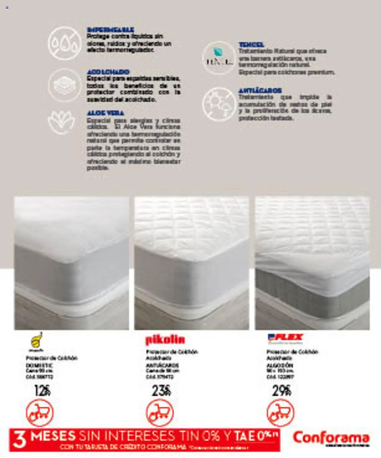 Conforama folleto │ válido desde el 07.08.2025 | Página: 105 | Productos: Colchon