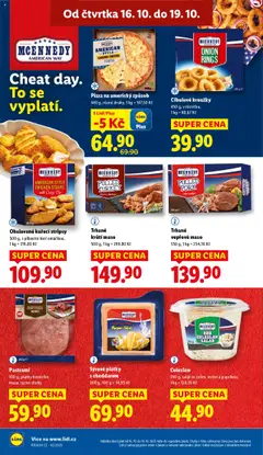 Náhled letáku Pizza na americký způsob, 440 g, různé druhy, 1 kg = 147,50 Kč od 16.10.2025 | Strana: 22