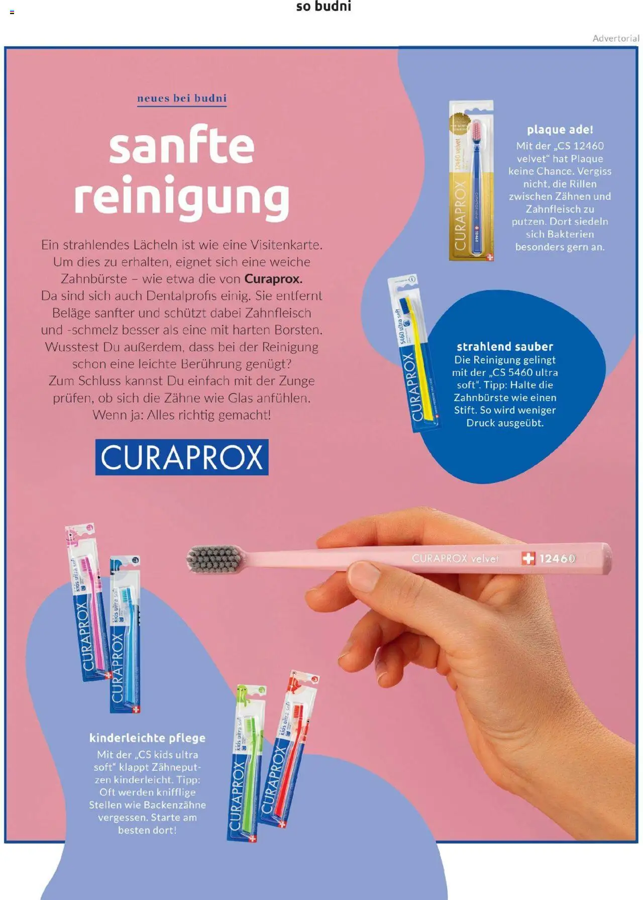 Budni Perle Magazin 04/25 - gültig ab dem 13.07.2025 | Seite: 4 | Produkte: Zahnbürste