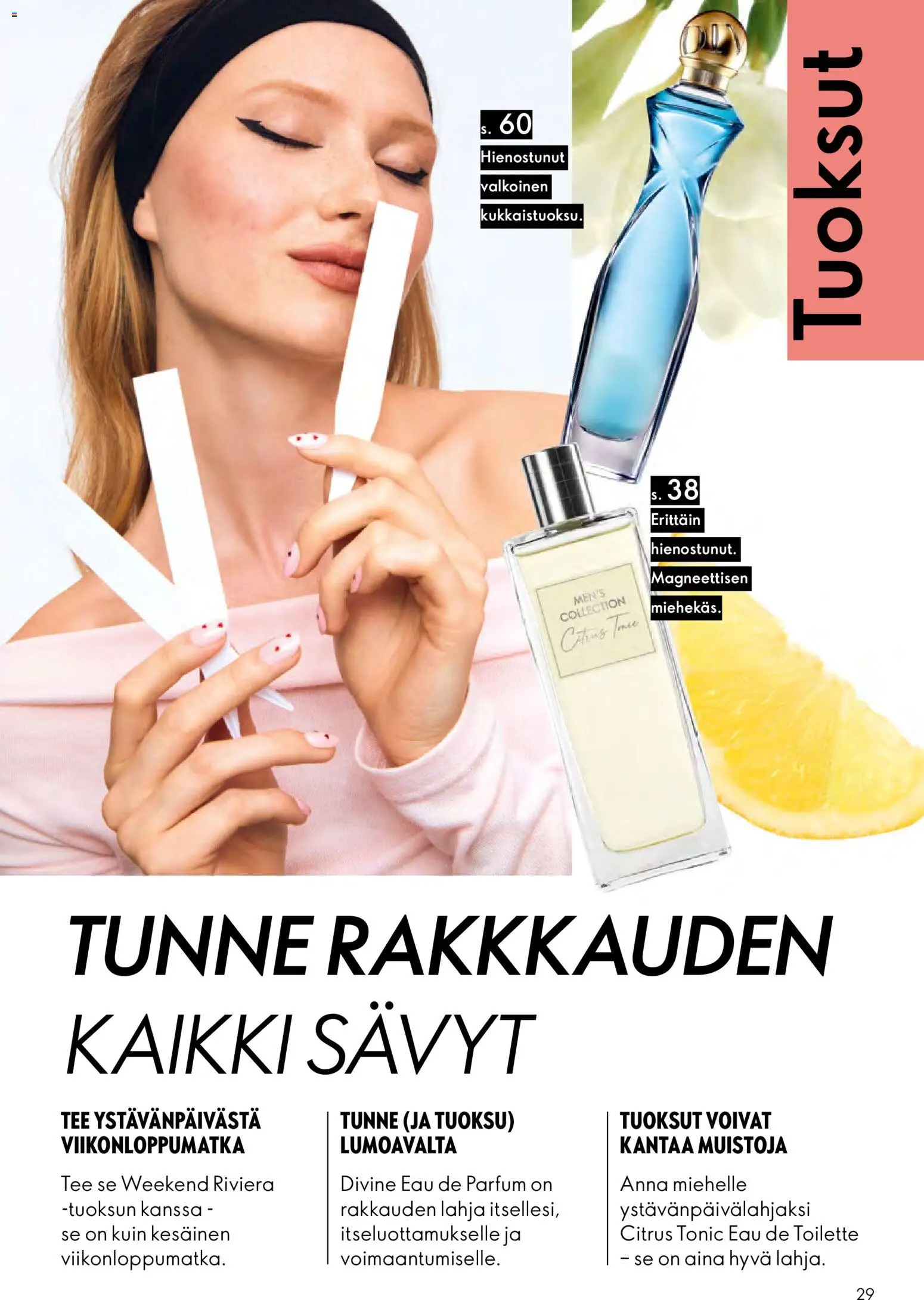 Oriflame - Esite 02 – voimassa 28.01.2026 alkaen | Sivu: 29 | Tuotteet: Tuoksu, Eau de toilette, Tee