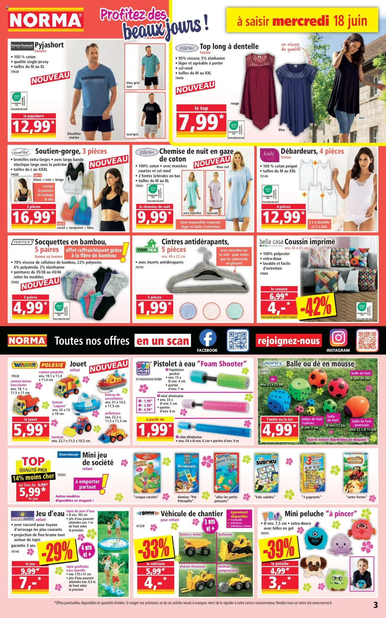  | Page: 3 | Produits: Poubelle, Compresseur, Peluche, Chemise