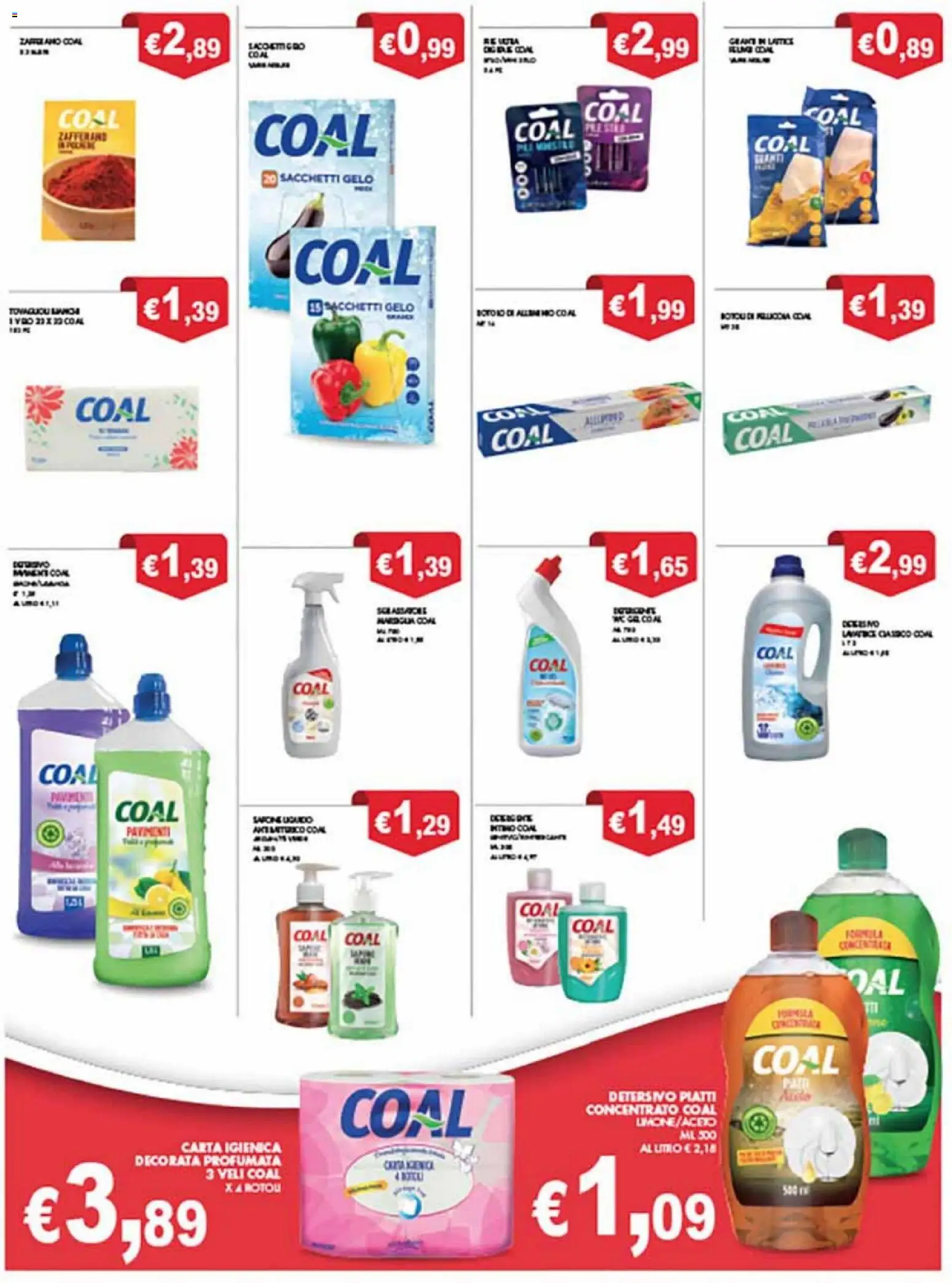 Volantino Coal del 28.11.2025 | Pagina: 19 | Prodotti: Carta igienica