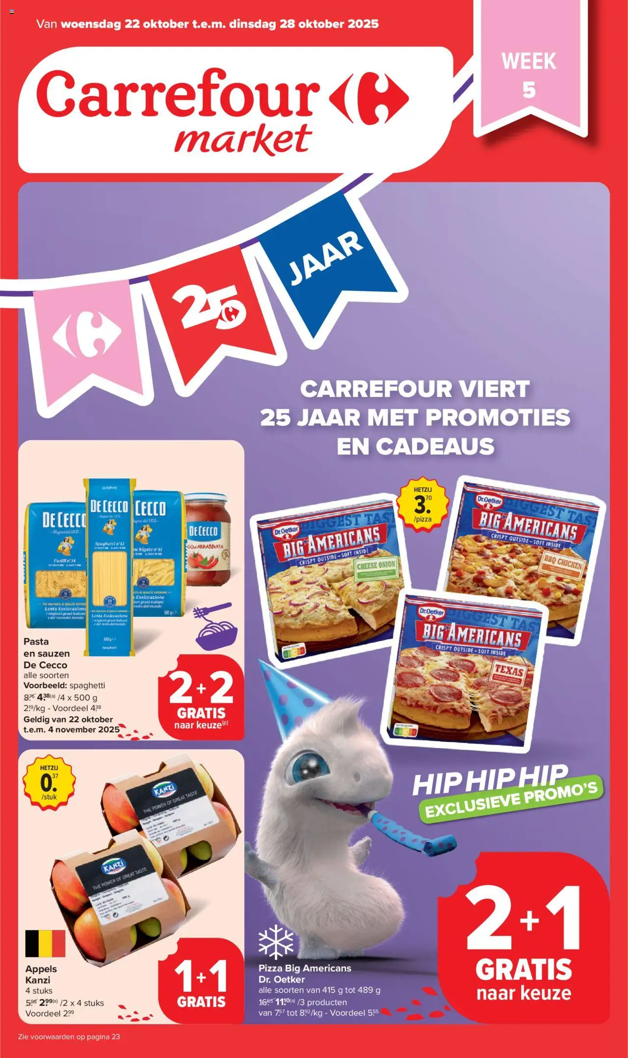 {H1} | Pagina: 1 | Producten: Pizza, Appels, Pasta
