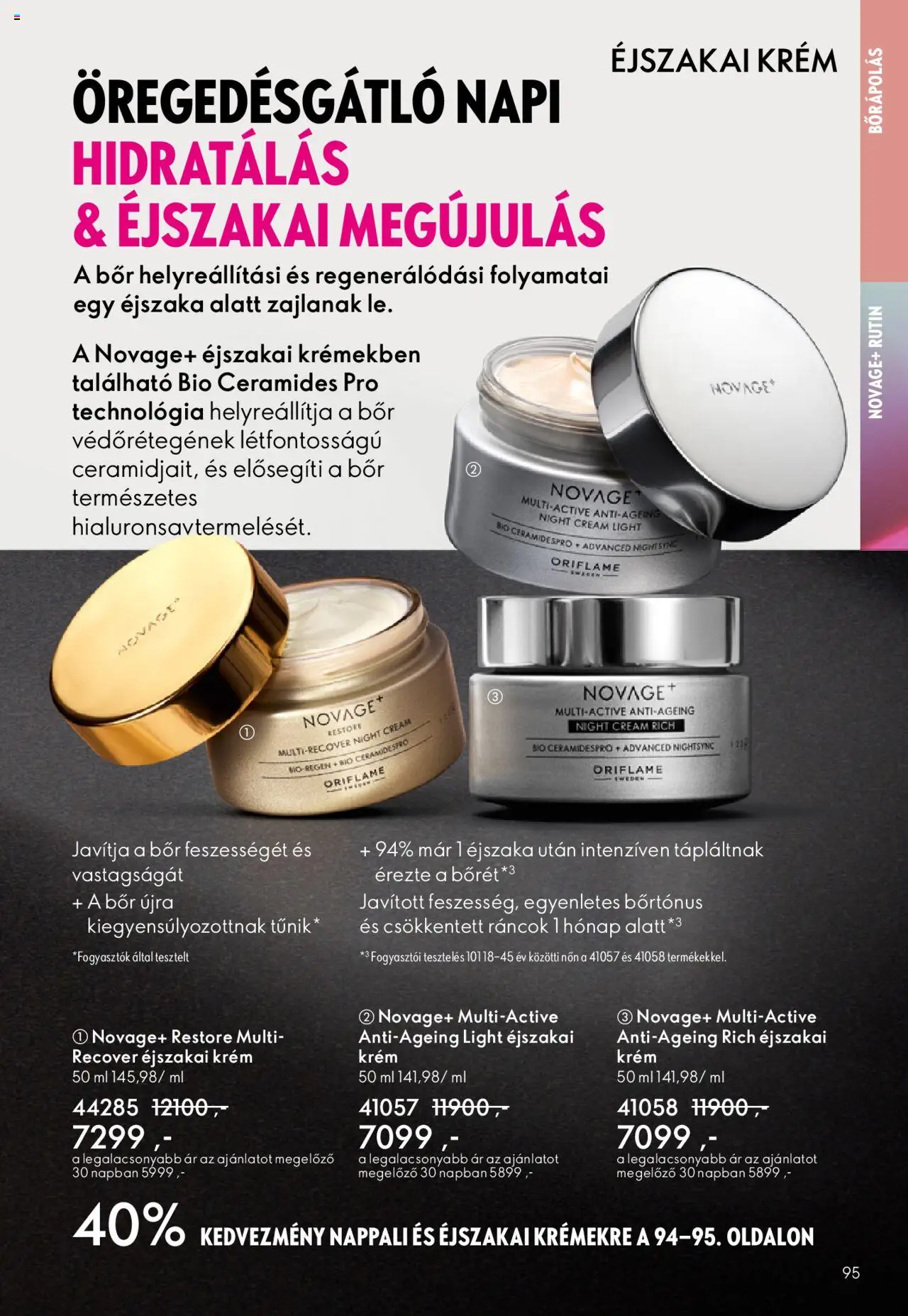 Oriflame akciós ujság - amely érvényes a következő dátumtól: 01.10.2025 | Oldal: 95 | Termékek: Bor
