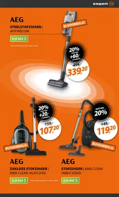 Expert folder - Voorbeeld van een folder van Expert, geldig van 20.04.2026 | Pagina: 17 | Producten: Borjúcomb, Stofzuiger