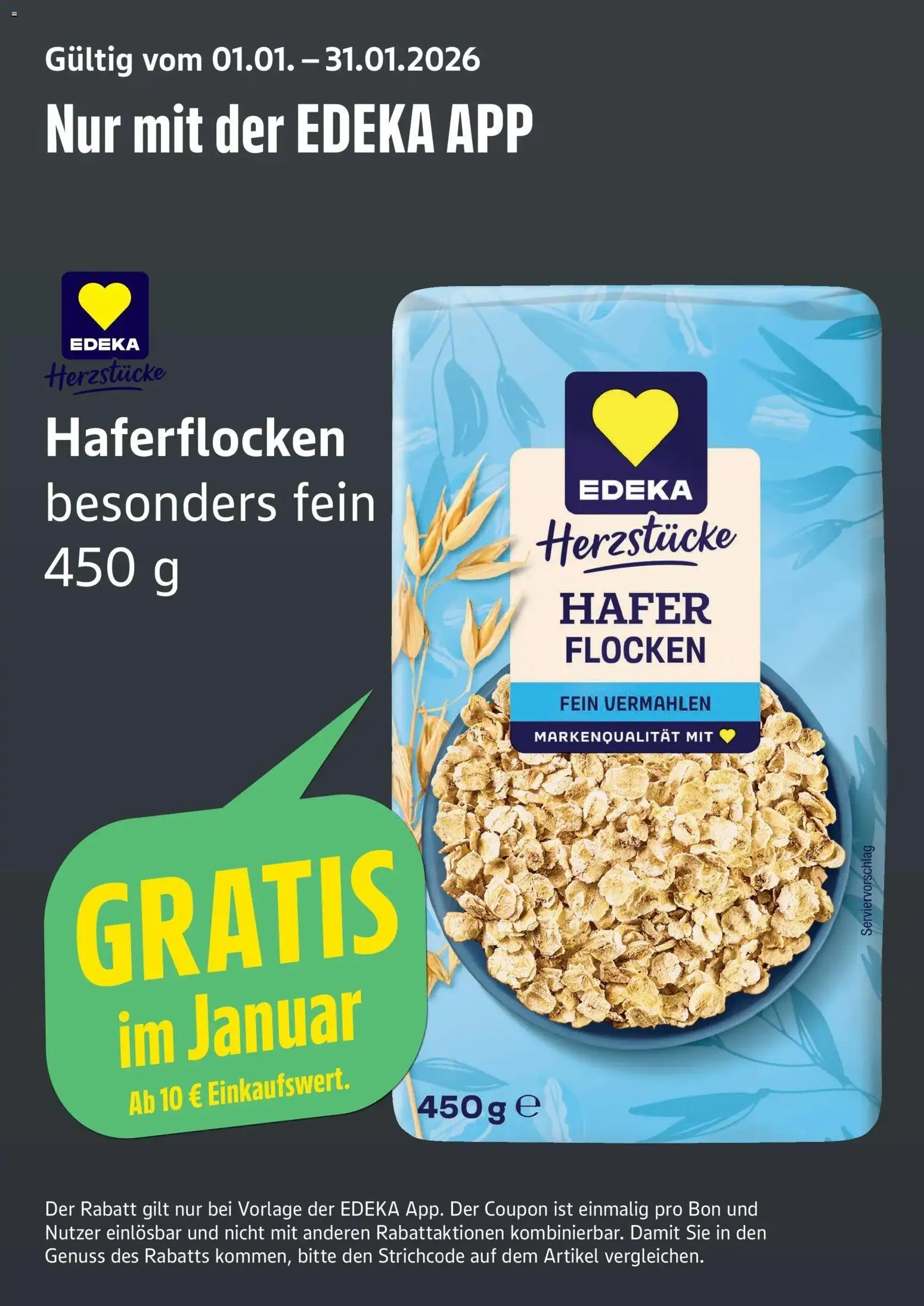 Edeka prospekt Hamburg	 – gültig ab 11.01.2026 | Seite: 22 | Produkte: Flocken