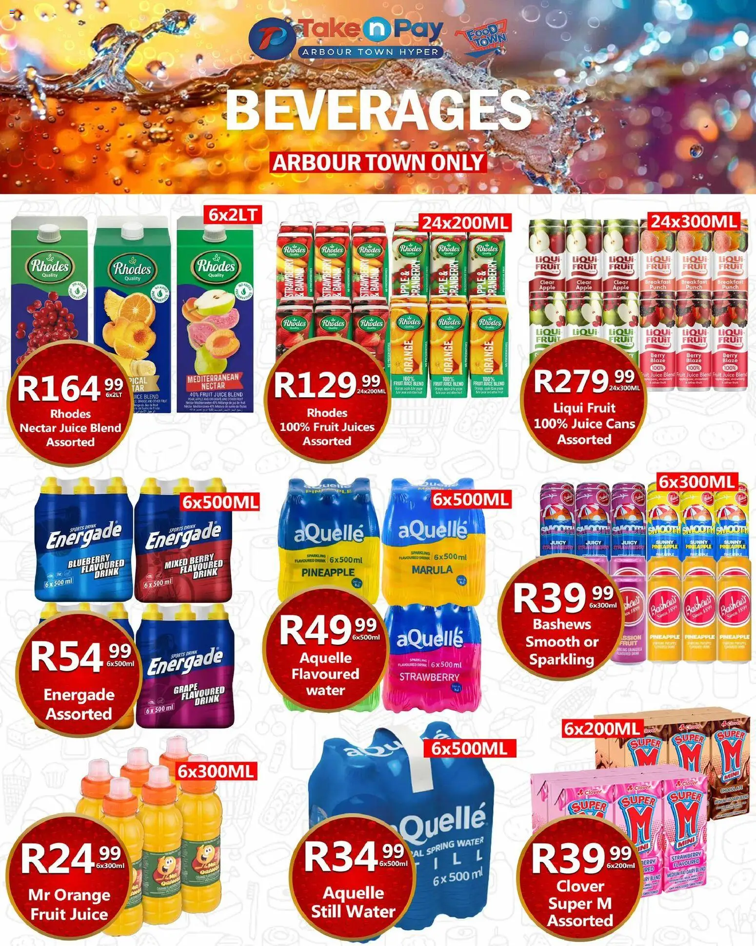 New Pick n Pay catalogue – valid from 30.03.2026 | Page: 39 | Products: Chocolate, Juice, Water, Fruit