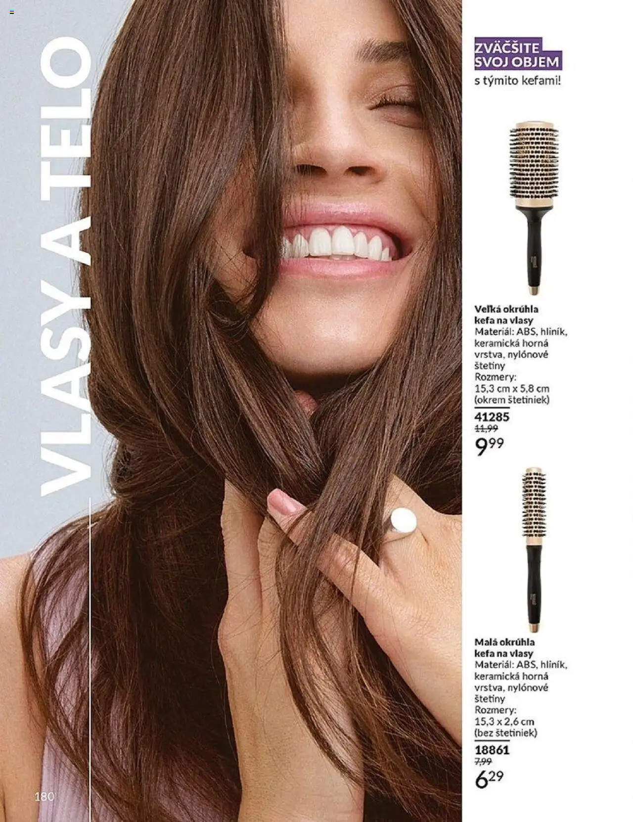 Nové Avon akcie – leták je platný od 01.10.2025 | Strana: 180 | Produkty: Kefa