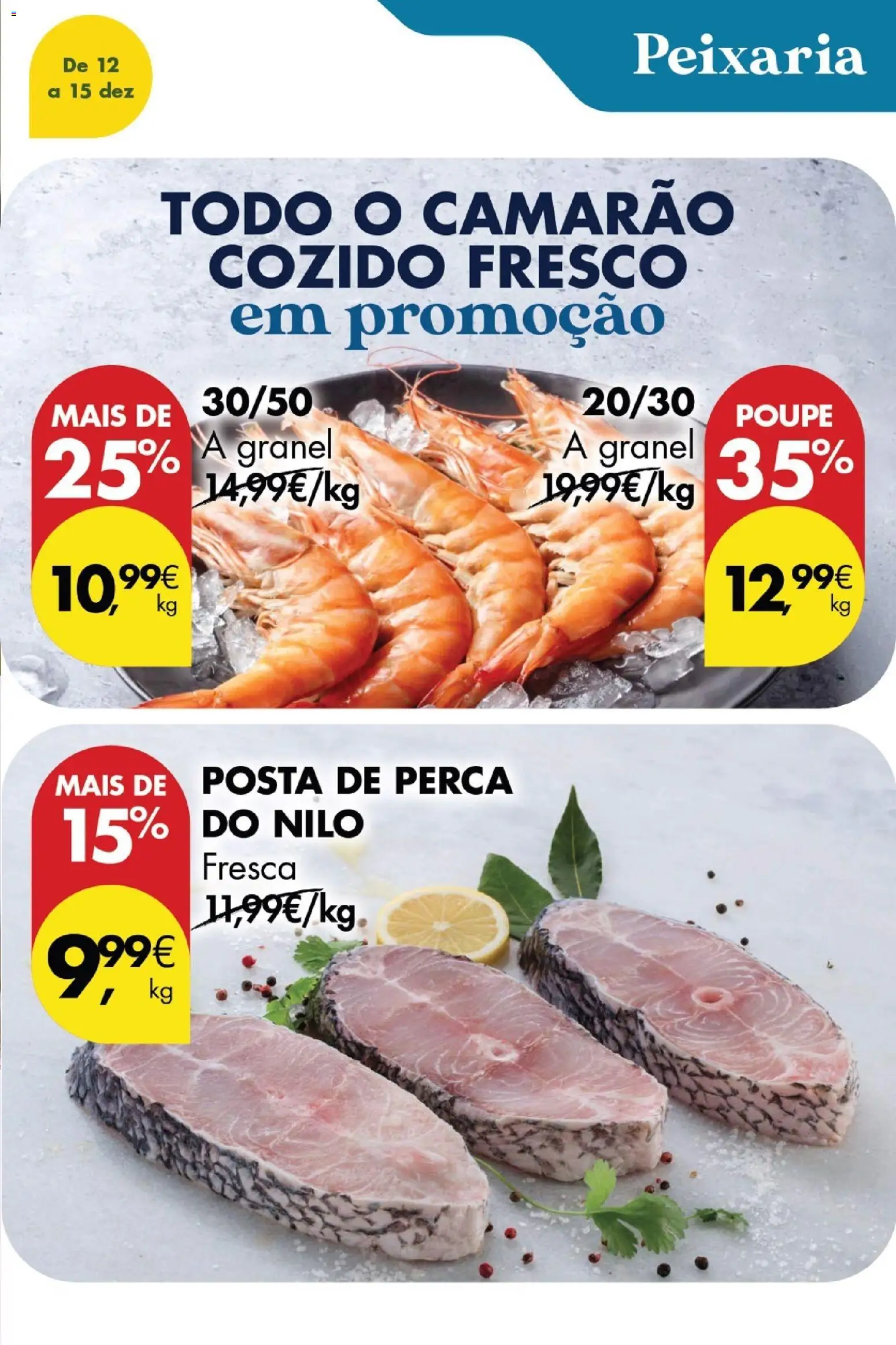 Pingo Doce Poupe este Fim de Semana │ válido de 12.12.2025 | Página: 5 | Produtos: Camarão