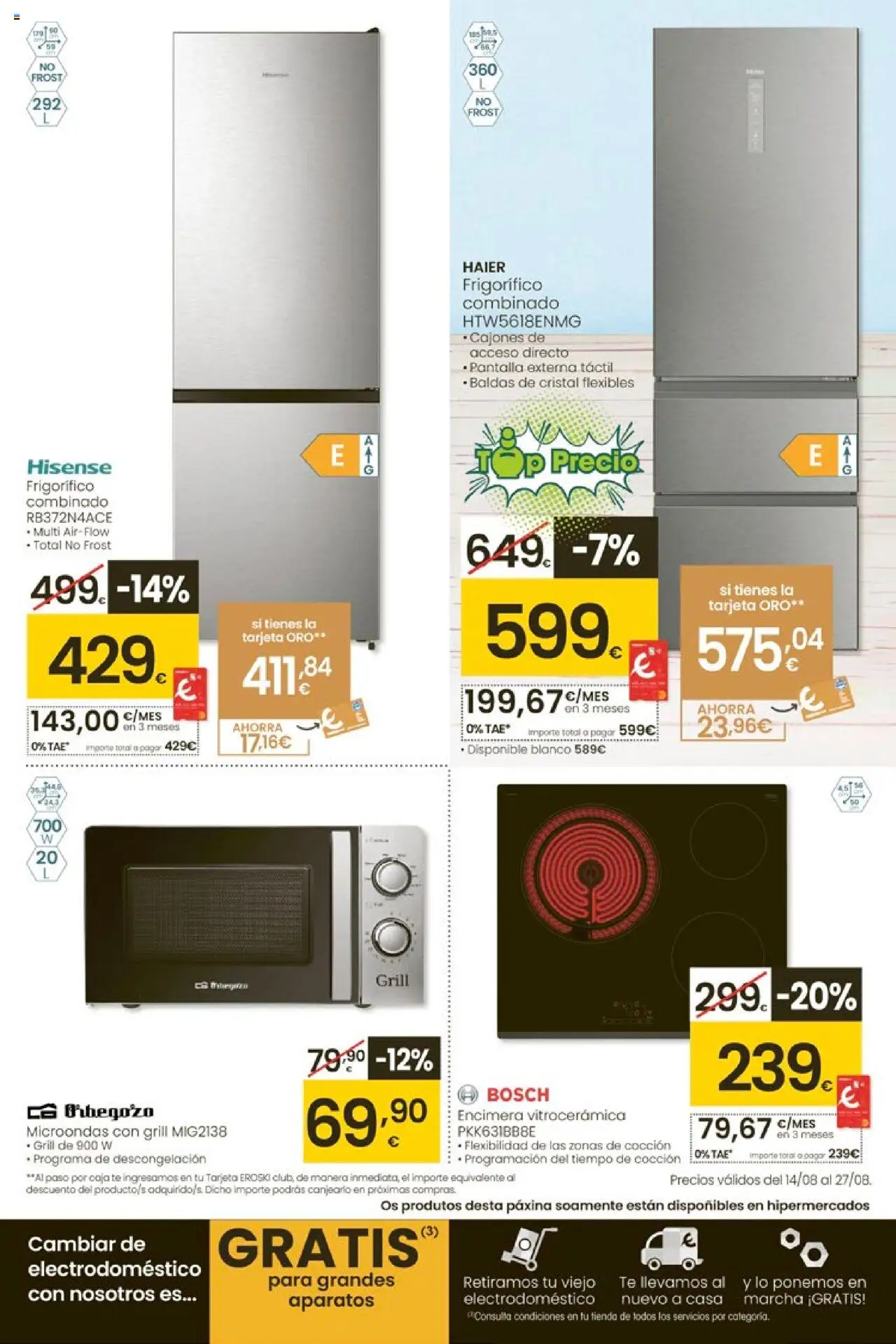 Eroski - Ofertons para conquistarte │ válido desde el 14.08.2025 | Página: 45 | Productos: Té, Caja