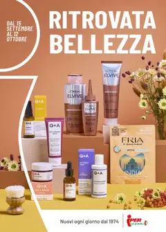 Anteprima del volantino Iper Ritrovata Bellezza catalogo valido a partire dal 15.09.2025