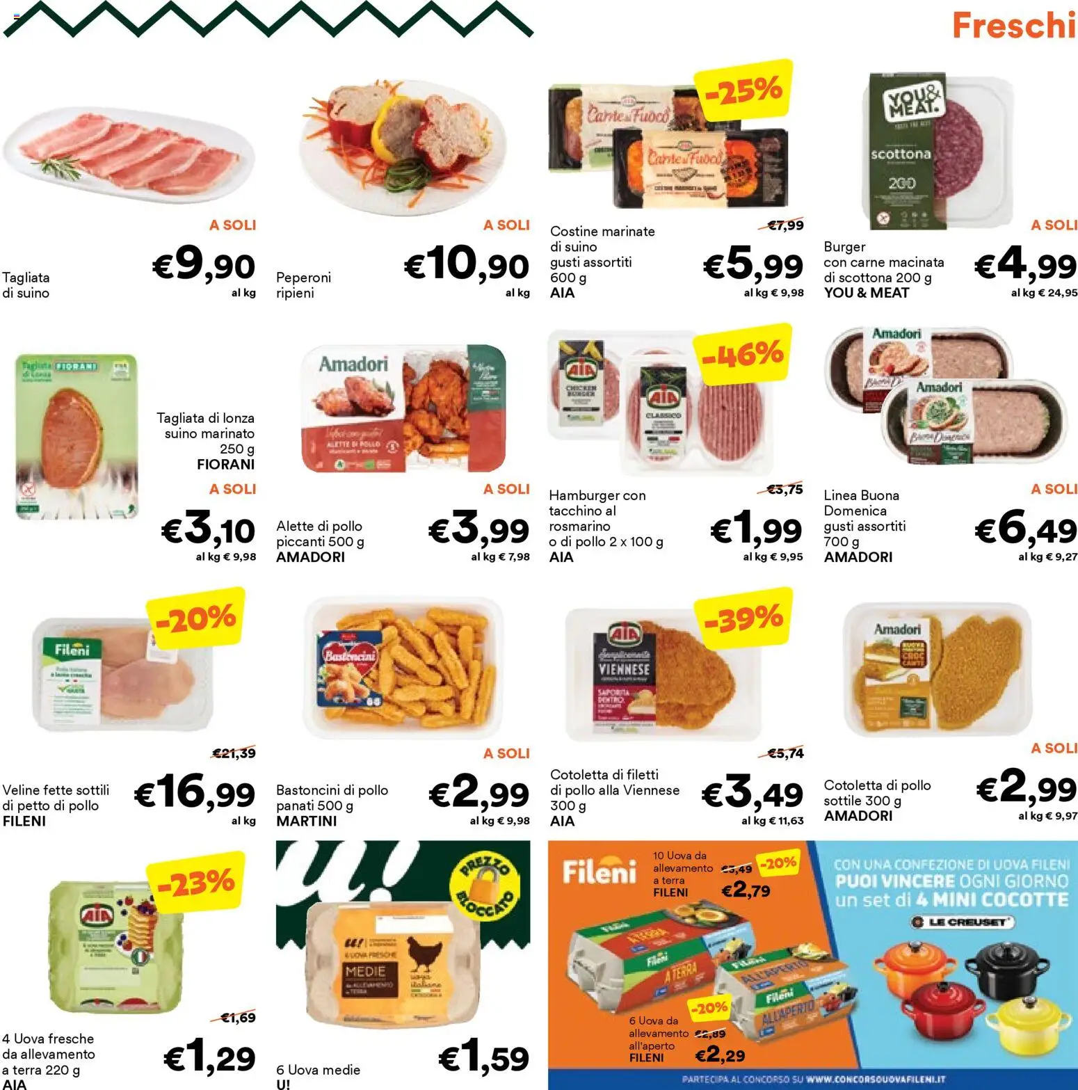 Volantino Unes del 22.10.2025 | Pagina: 3 | Prodotti: Petto di Pollo, Rosmarino, Tacchino, Terra
