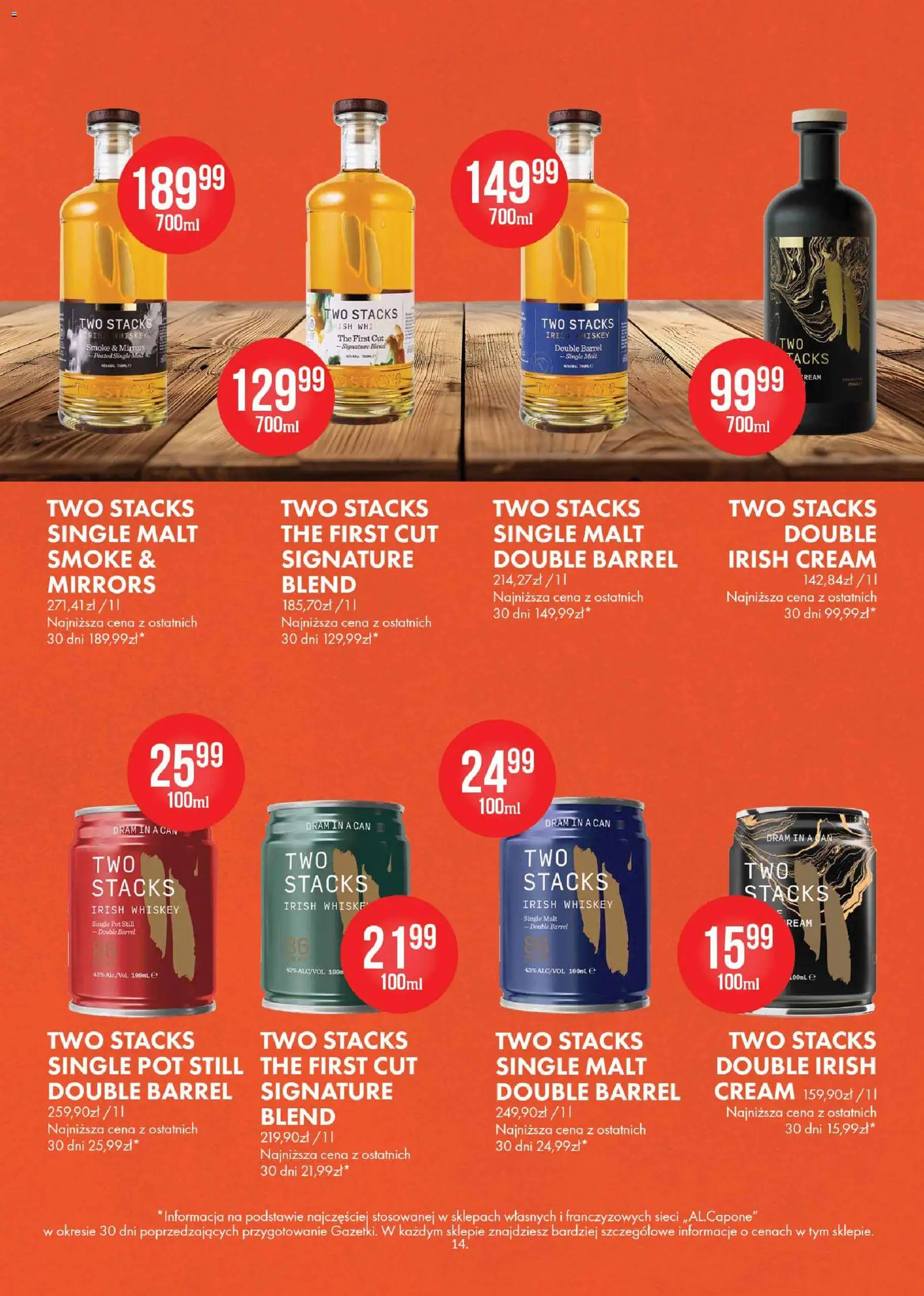 Al.Capone Gazetka od 07.01.2026 | Strona: 14