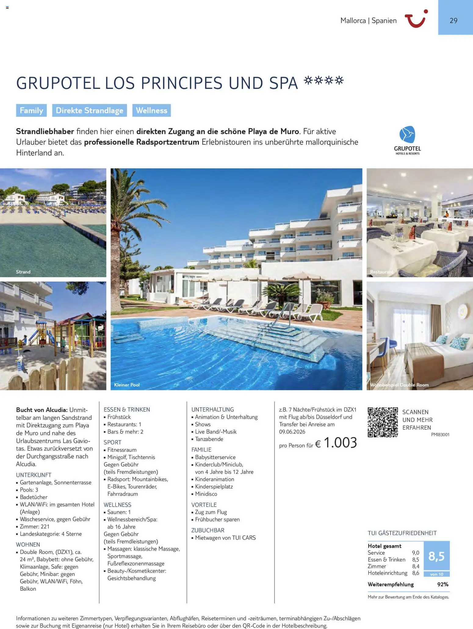 Aida  Südeuropa & Nordafrika 2026/27 – gültig ab 01.01.2026 | Seite: 29 | Produkte: Babybett