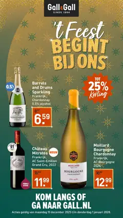 Gall en Gall - Folder - Voorbeeld van een folder van Gall en Gall, geldig van 15.12.2025